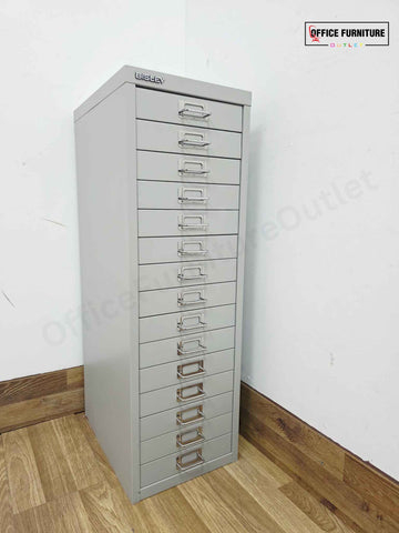 Bisley 15 Drawer Multi Drawer Filing Cabinet (ST20)