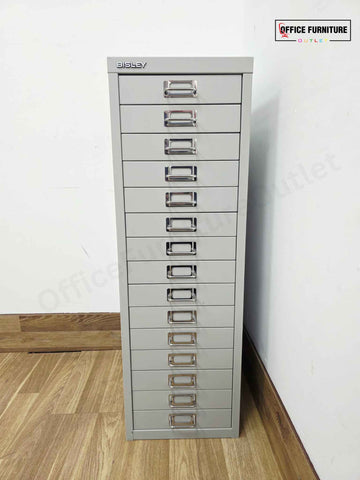 Bisley 15 Drawer Multi Drawer Filing Cabinet (ST20)