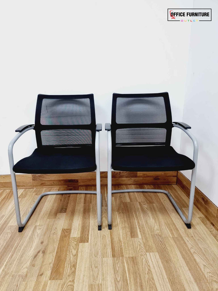 Sedus Cantilever Visitor Chairs (Pairs)