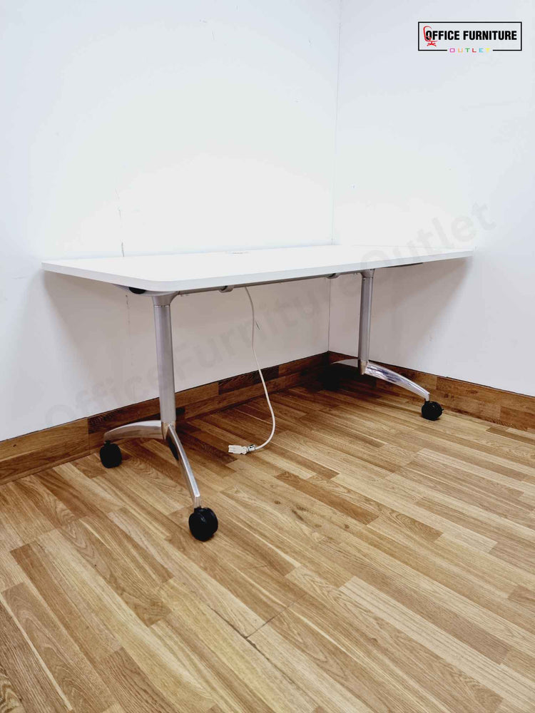 Senator Flip Top Table with Electric Port (150cm x 75cm)