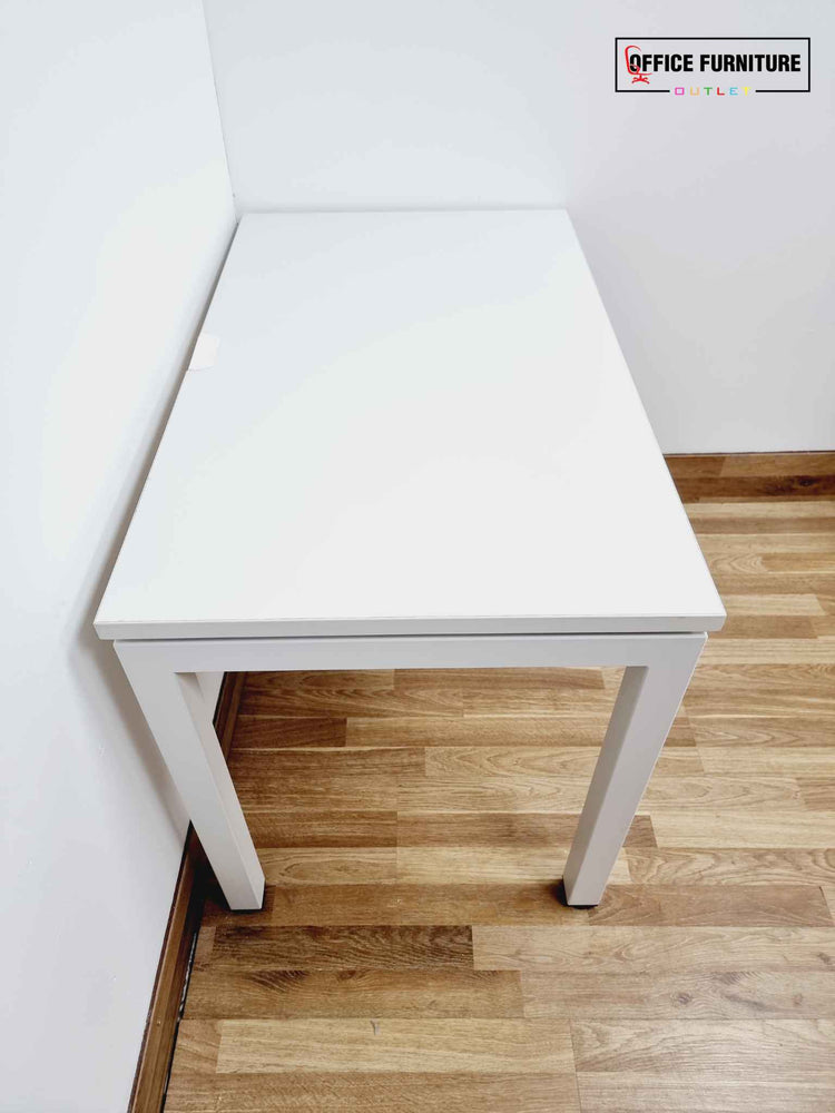 Steelcase All White Desk (100cm x 60cm)