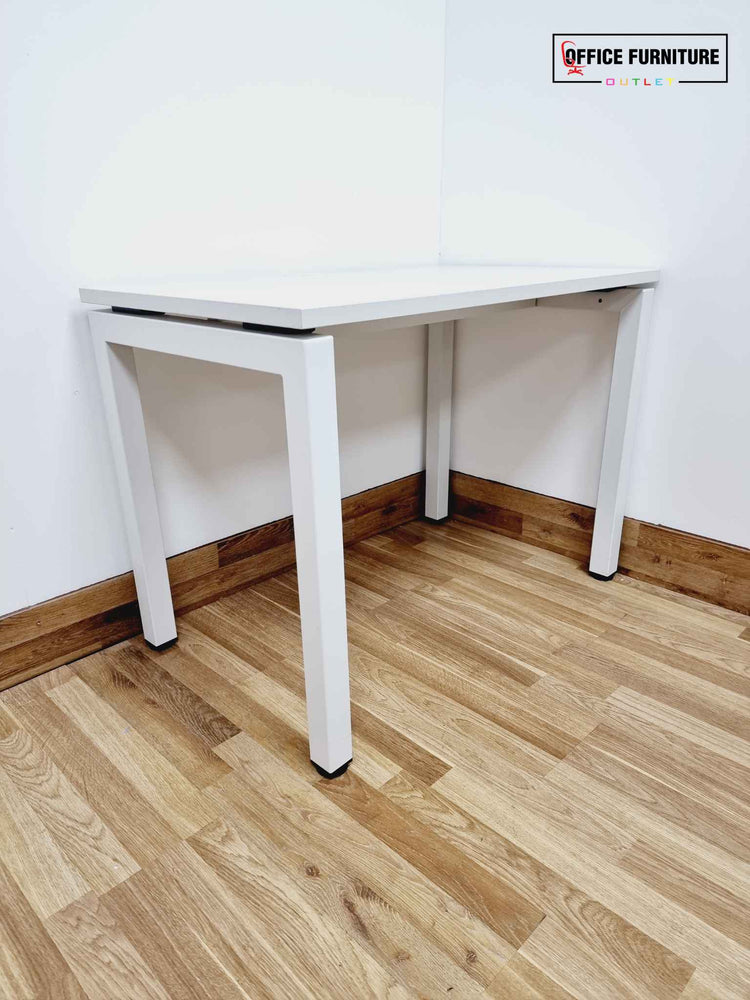 Steelcase All White Desk (100cm x 60cm)