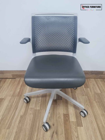 Grey Office Swivel Chair
