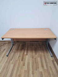Beech Straight Desk (150cm X 80cm)