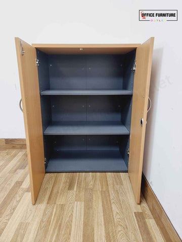 Mid-Level Double Door Beech Cabinet (ST8)