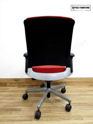 Interstuhl Office Swivel Chair – Burnt Orange