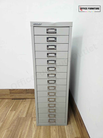 Bisley 15 Drawer Multi Drawer Filing Cabinet (ST21)