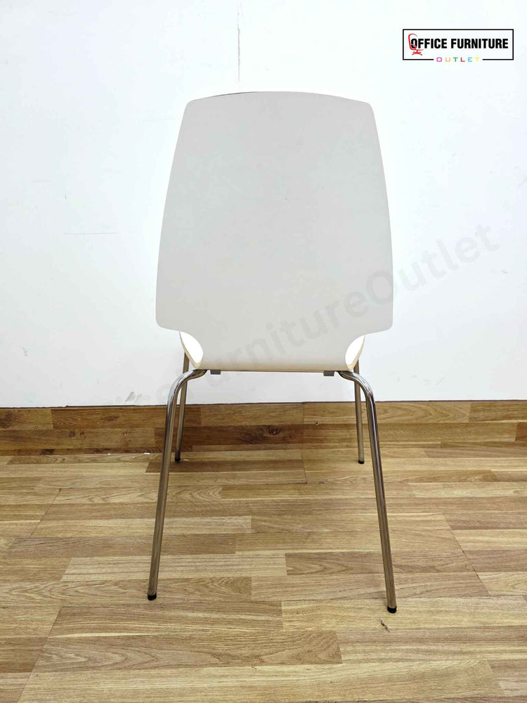 IKEA Vilmar Chairs – White (Set of 2)