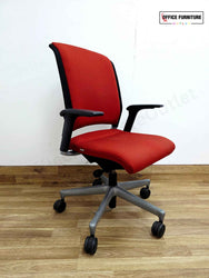Interstuhl Office Swivel Chair – Burnt Orange
