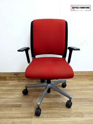 Interstuhl Office Swivel Chair – Burnt Orange