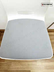 Allermuir White & Grey Bar Stool - Set of 3