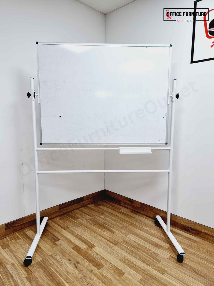Whiteboard On Stand Double Sided Magnetic (120CM X 90CM) (B)