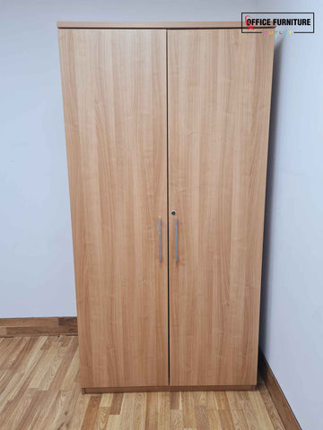 Chestnut Wooden Double Door Cabinet