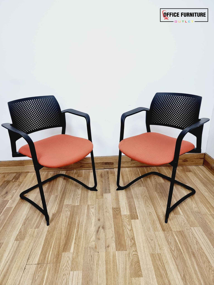 Pair Of Torasen KS2A Meeting Room Chairs