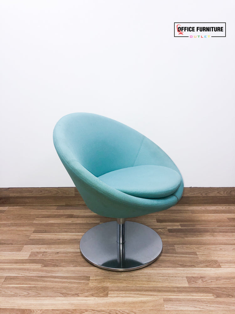 Allemuir Conic Tub Chair on Swivel Base (Pair) - Office Furniture Outlet Ltd