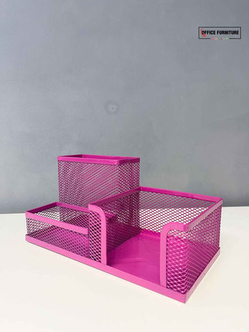 Pink Desk Organisers