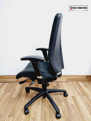Side image of swivel chair
