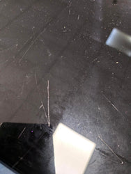 Black Glass Boardroom Table