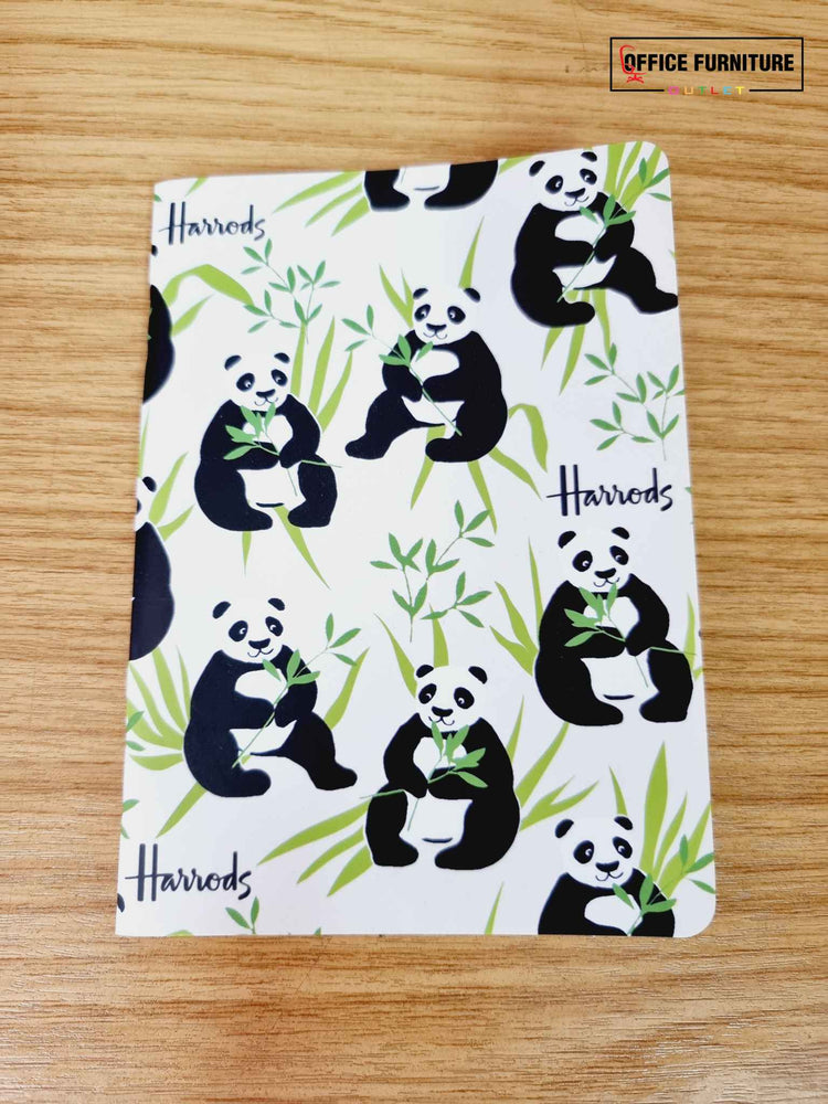 A6 Harrods Panda Notepad (BK01)