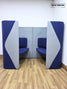 Allermuir 2 Person Acoustic Booth / High Back Collaboration Pod Seating