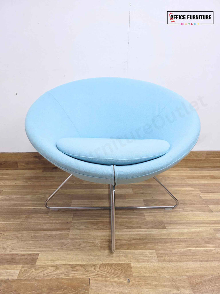 Allermuir Lounge Seating Set - Light Blue