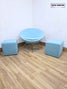 Allermuir Lounge Seating Set - Light Blue