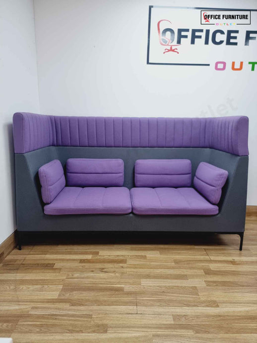 Allermuir Seating Booth Sofa - Purple