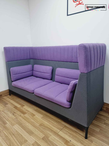 Allermuir Seating Booth Sofa - Purple