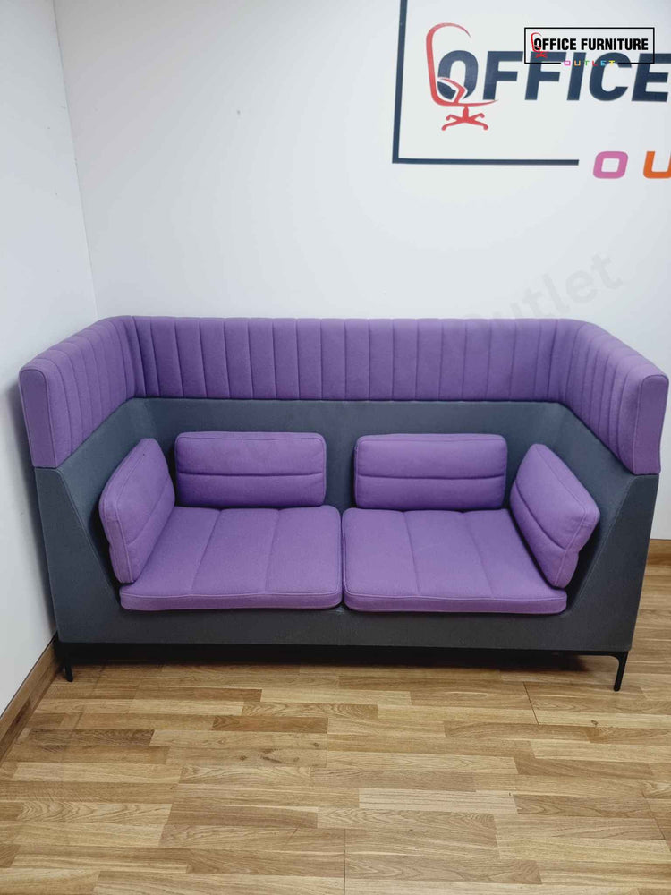 Allermuir Seating Booth Sofa - Purple