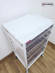 Attend Medical 4 Drawer Storage Trolley