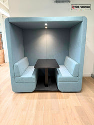 BOB Acoustic Meeting Booth - 4 Person Office Privacy Pod