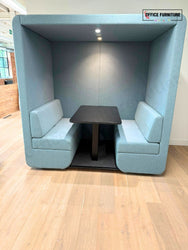 BOB Acoustic Meeting Booth - 4 Person Office Privacy Pod