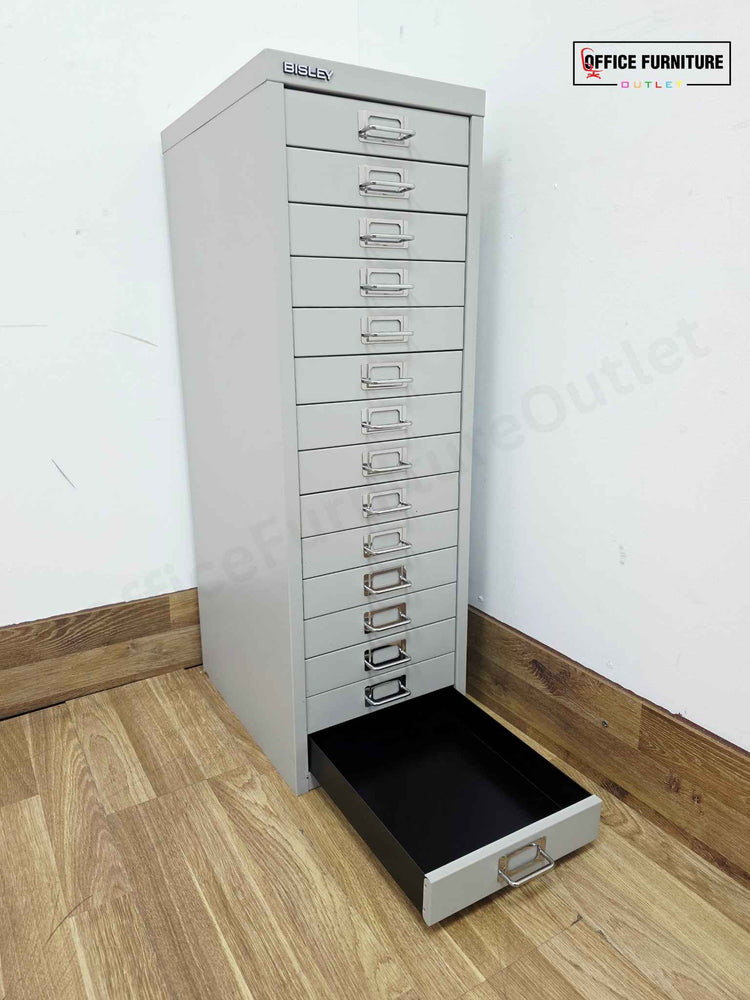 Bisley 15 Drawer Multi Drawer Filing Cabinet (ST20)