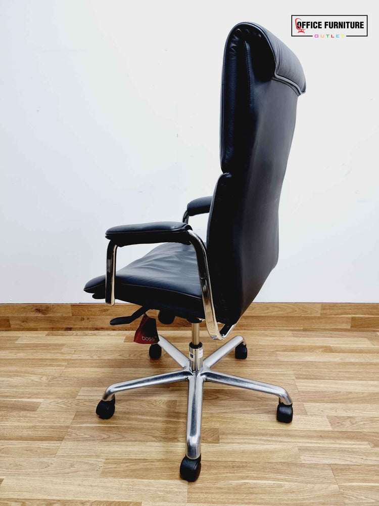 Boss Design Premium Leather Office Swivel Chair