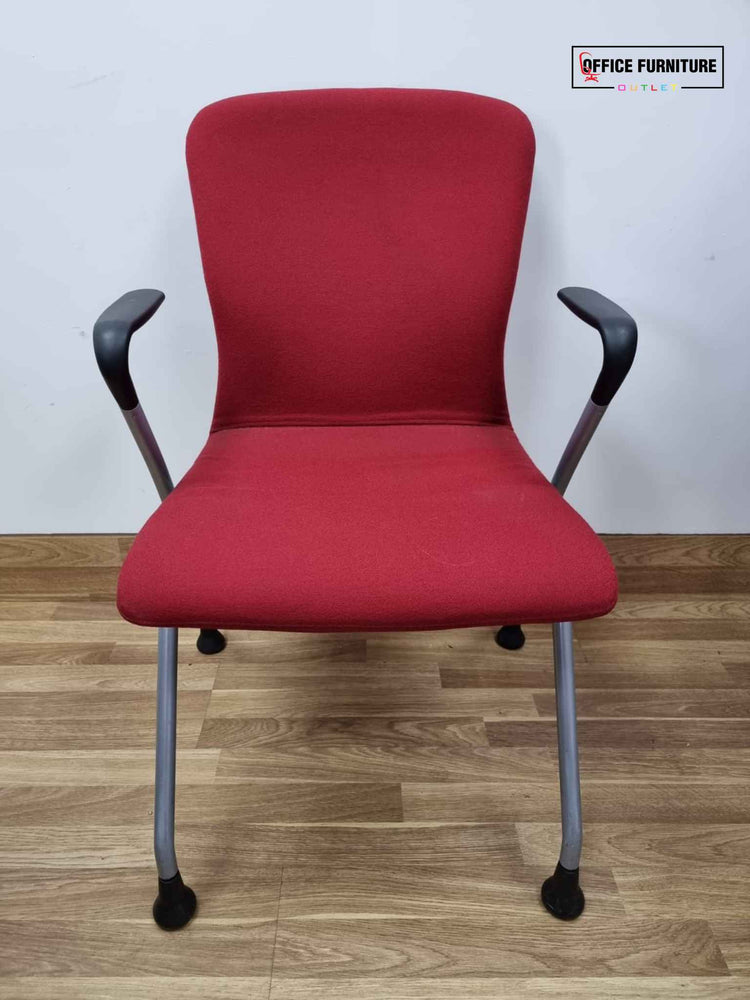 Boss Design Red Meeting/Visitor Chair