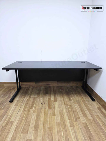 Brand New Black Office Desk (160x80cm/180x80cm)