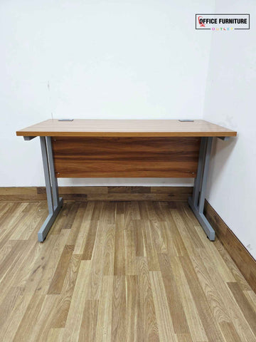 Brand New Light Walnut Office Desk (120cm x 60cm)