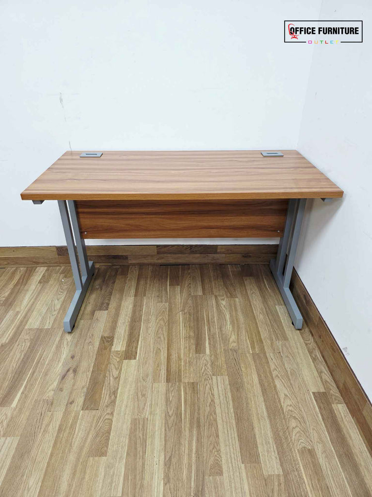 Brand New Light Walnut Office Desk (120cm x 60cm)