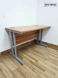 Brand New Light Walnut Office Desk (120cm x 60cm)