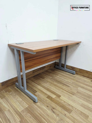 Brand New Light Walnut Office Desk (120cm x 60cm)