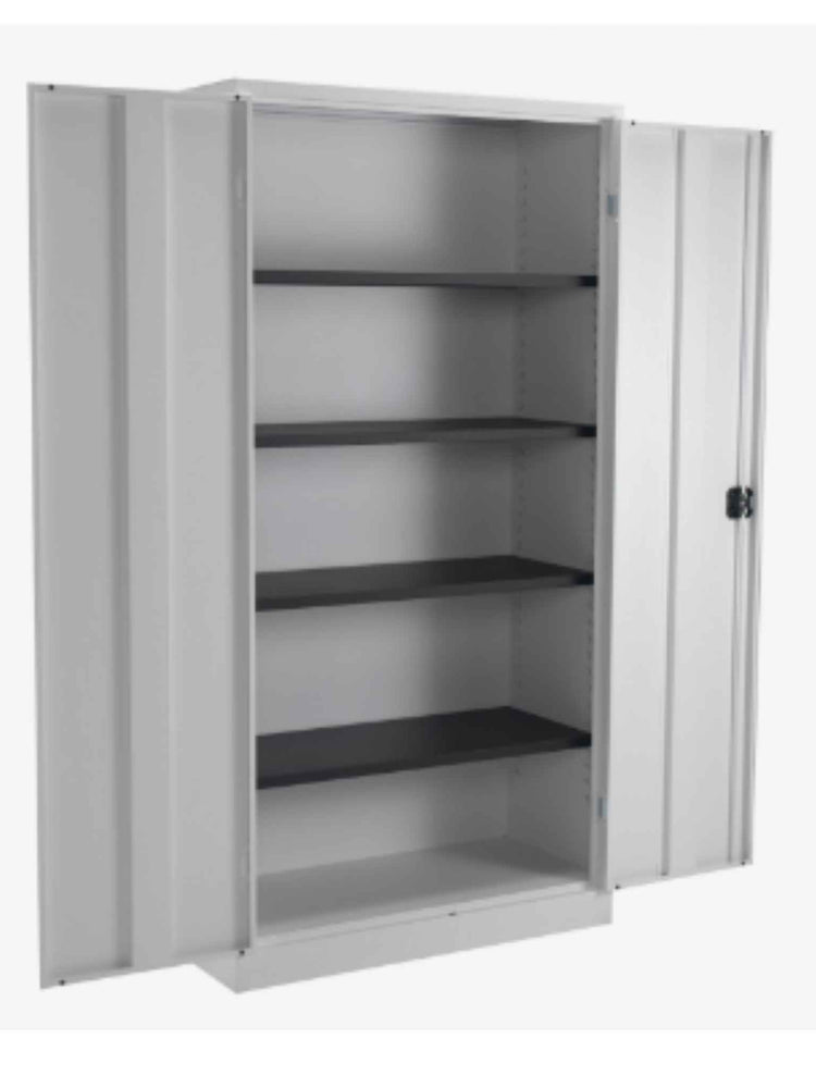 Talos Grey Double Door Cabinet (ST26)
