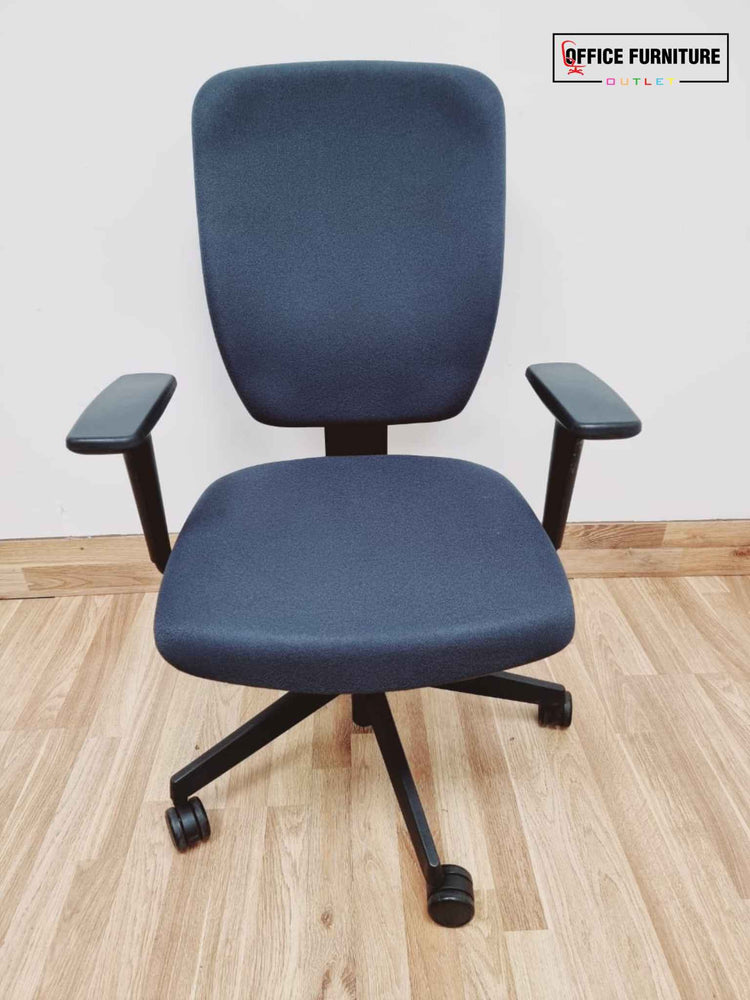 Dark Grey Senator Dash Branded Swivel Chair (SC47)