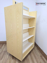 Double Sided Library Bookshelves / Bookcases – Mobile Shelving