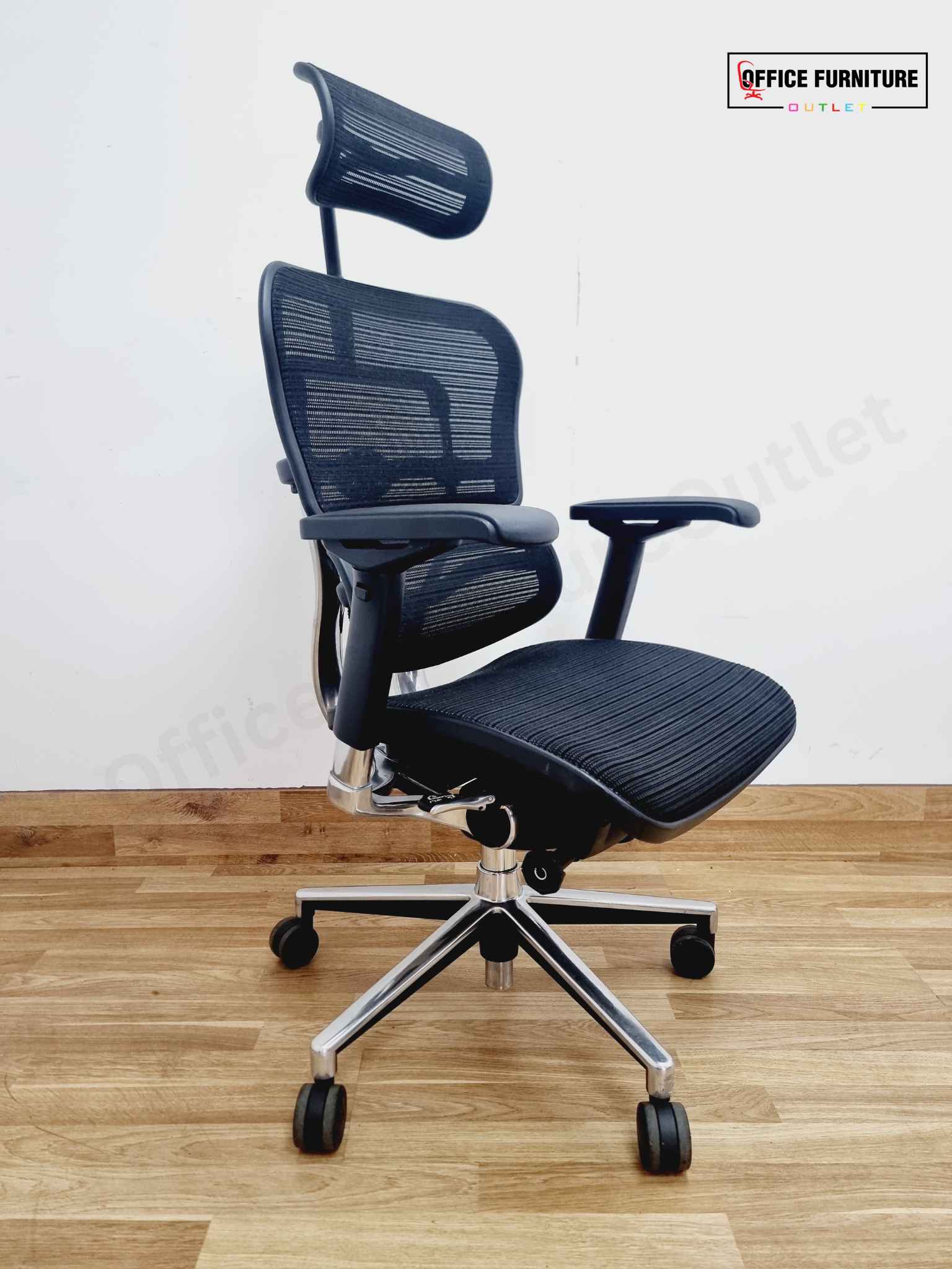 ErgoHuman Elite All Mesh Office Chair with Headrest