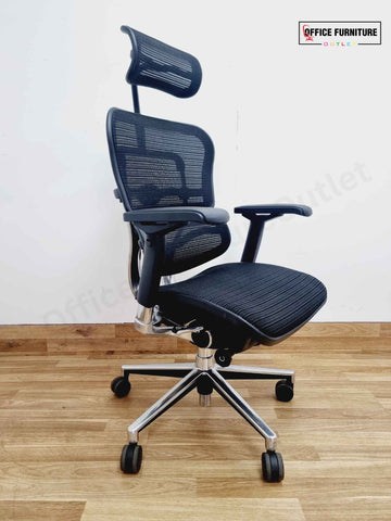 ErgoHuman Elite All Mesh Office Chair with Headrest