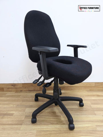 Ergonomic Orthopaedic Office Chair with Coccyx Relief Cut Out