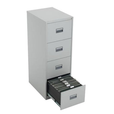 Four Drawer Filing Cabinet – Grey