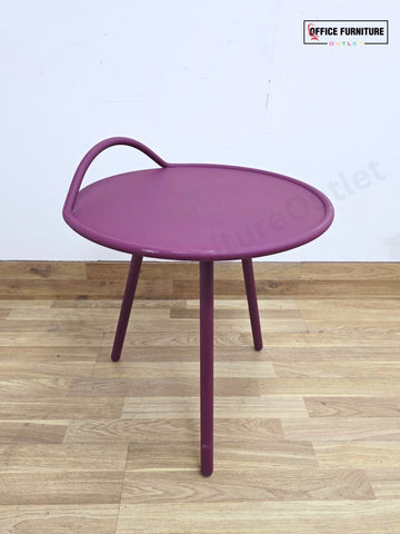 Frövi Peel Table – Burgundy (Grade B)