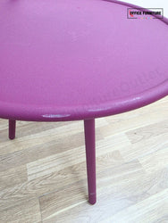 Frövi Peel Table – Burgundy (Grade B)