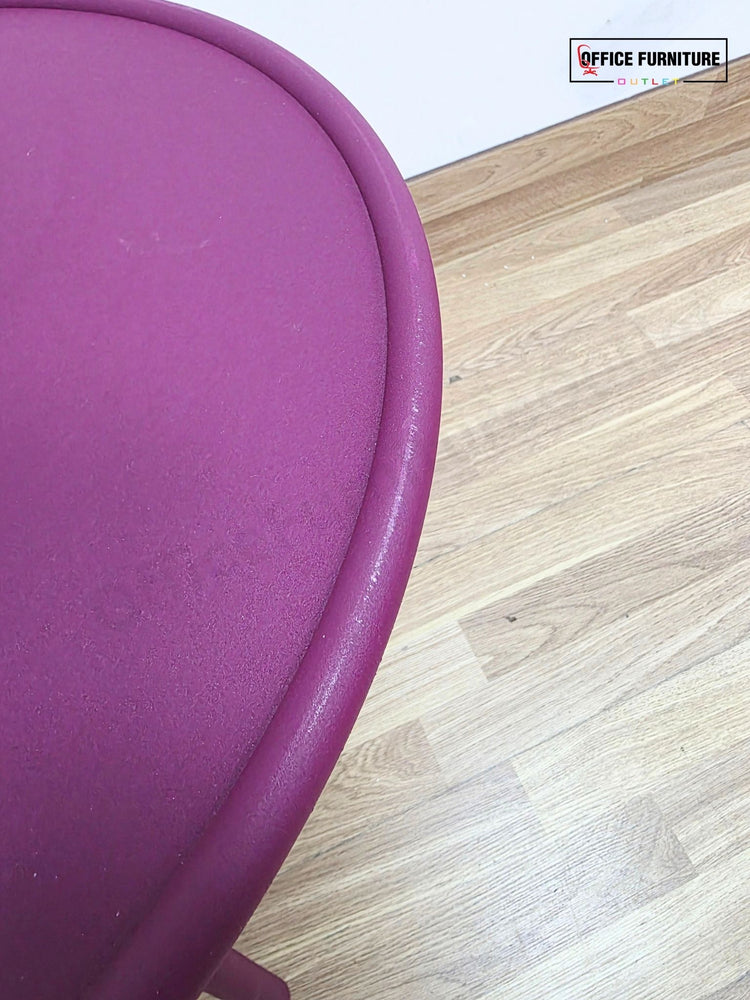 Frövi Peel Table – Burgundy (Grade B)